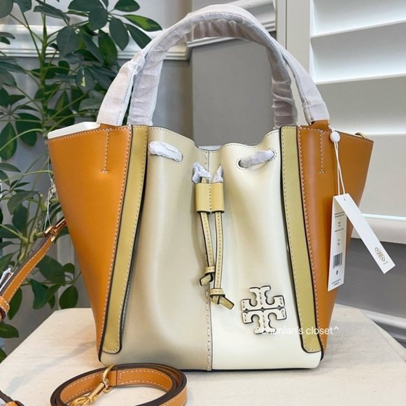 Tory Burch Handbags - 🔥NeW! $598 Tory Burch Color Block Satchel
